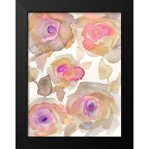 Small Glories III Black Modern Wood Framed Art Print by Quin, Marabeth