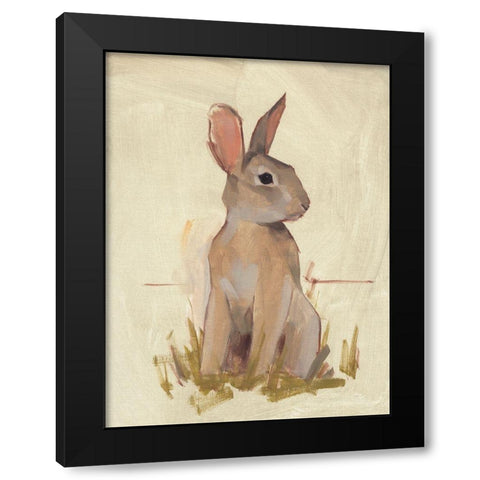 A Sign of Spring I Black Modern Wood Framed Art Print with Double Matting by Green, Jacob