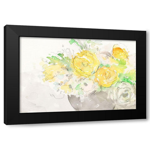 Summer Grace I Black Modern Wood Framed Art Print by Dixon, Samuel