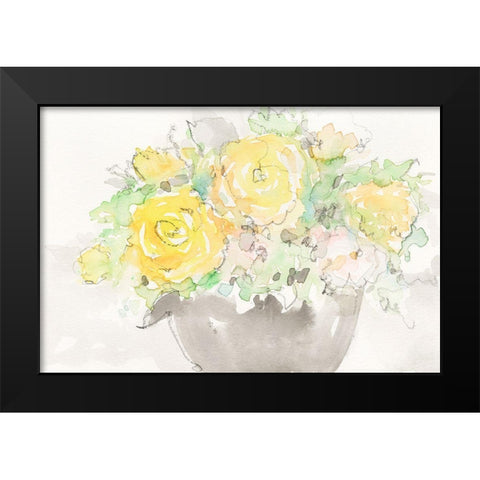 Summer Grace II Black Modern Wood Framed Art Print by Dixon, Samuel