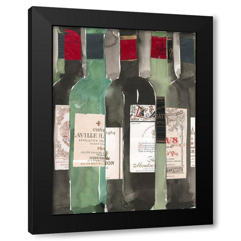 Private Collection IV Black Modern Wood Framed Art Print by Dixon, Samuel