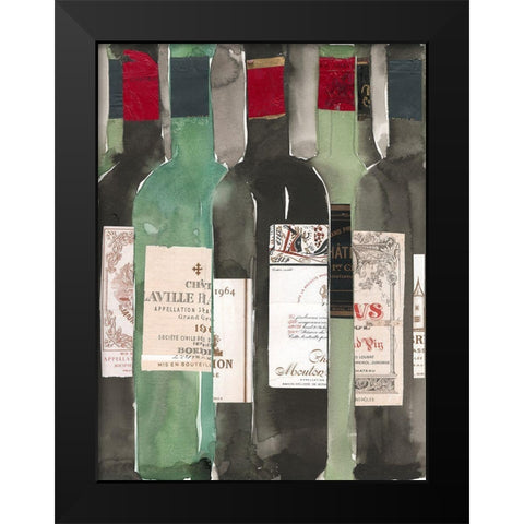 Private Collection IV Black Modern Wood Framed Art Print by Dixon, Samuel