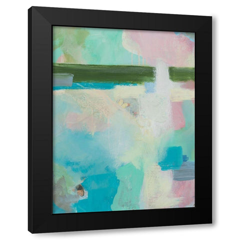Landscape Dreams II Black Modern Wood Framed Art Print by Iafrate, Sandra