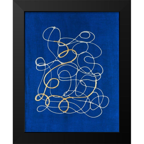 Adagio I Black Modern Wood Framed Art Print by Lam, Vanna