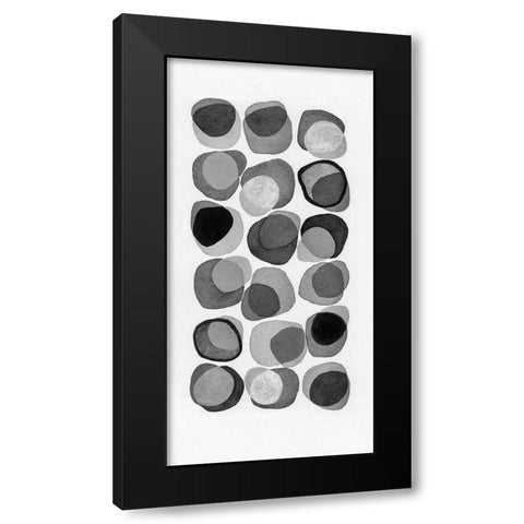 Aureole I Black Modern Wood Framed Art Print by Galapon, Nikki