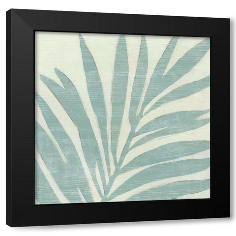 Spa Palms III Black Modern Wood Framed Art Print with Double Matting by Vess, June Erica