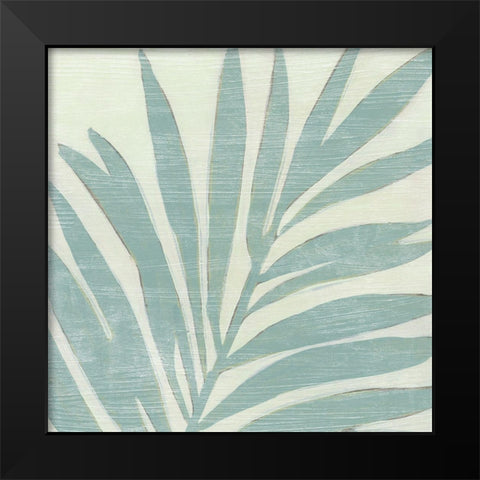 Spa Palms III Black Modern Wood Framed Art Print by Vess, June Erica