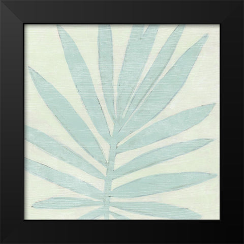 Spa Palms V Black Modern Wood Framed Art Print by Vess, June Erica