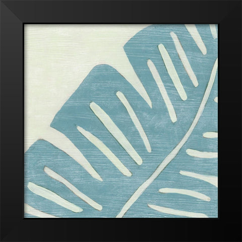 Spa Palms VI Black Modern Wood Framed Art Print by Vess, June Erica