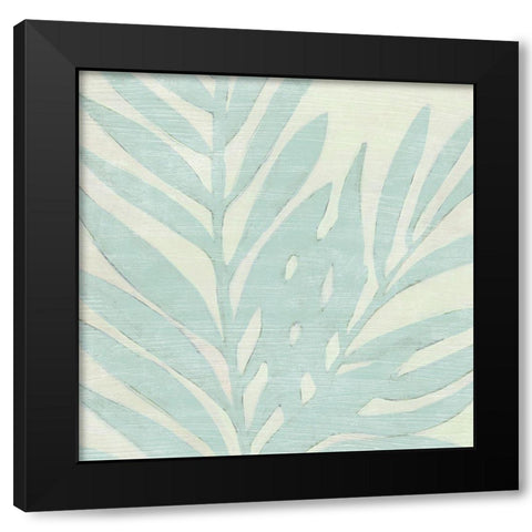 Spa Palms IX Black Modern Wood Framed Art Print by Vess, June Erica