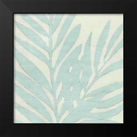 Spa Palms IX Black Modern Wood Framed Art Print by Vess, June Erica