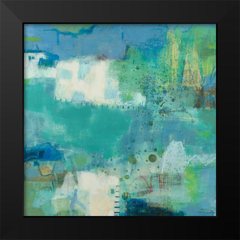 Coeval I Black Modern Wood Framed Art Print by Jachimiec, Sue