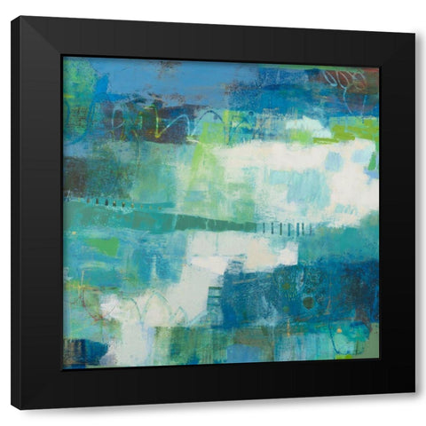 Coeval II Black Modern Wood Framed Art Print by Jachimiec, Sue