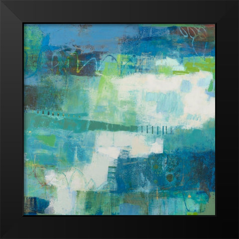 Coeval II Black Modern Wood Framed Art Print by Jachimiec, Sue