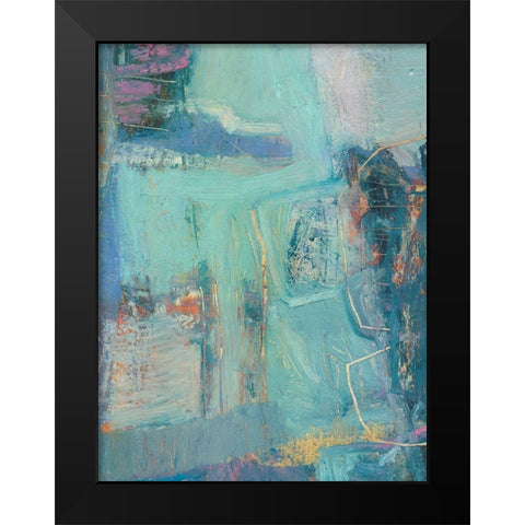 Saudar III Black Modern Wood Framed Art Print by Jachimiec, Sue