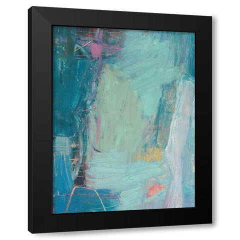 Saudar IV Black Modern Wood Framed Art Print with Double Matting by Jachimiec, Sue