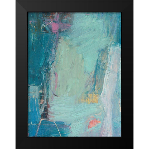 Saudar IV Black Modern Wood Framed Art Print by Jachimiec, Sue
