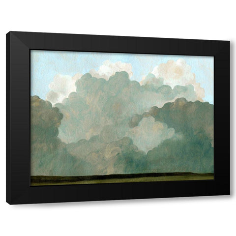 Autumn Thunderstorm I Black Modern Wood Framed Art Print by Caroline, Emma