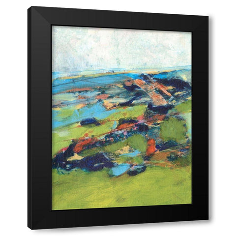 Country Road Trip I Black Modern Wood Framed Art Print with Double Matting by Fuchs, Jodi