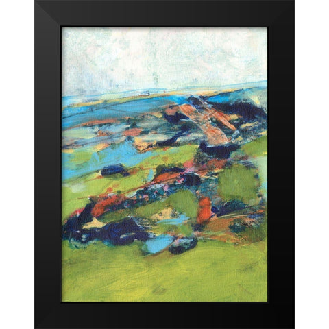 Country Road Trip I Black Modern Wood Framed Art Print by Fuchs, Jodi