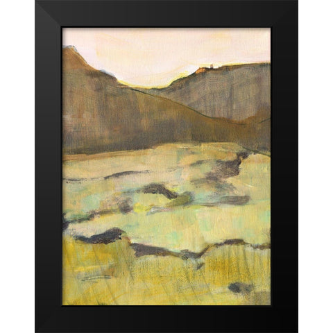 Desert Road Trip IV Black Modern Wood Framed Art Print by Fuchs, Jodi