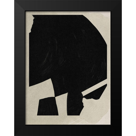 Big Graphic II Black Modern Wood Framed Art Print by Green, Jacob