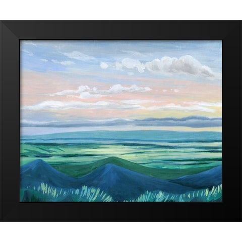 Sunset Outlook I Black Modern Wood Framed Art Print by Popp, Grace