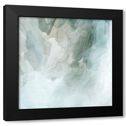 Snow and Sediment II Black Modern Wood Framed Art Print with Double Matting by Popp, Grace