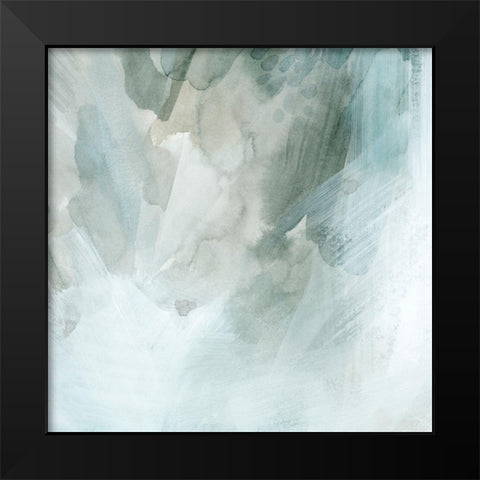 Snow and Sediment II Black Modern Wood Framed Art Print by Popp, Grace