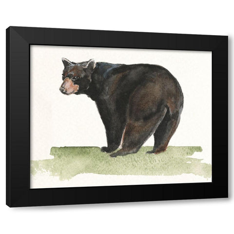 Forest Resident I Black Modern Wood Framed Art Print by Moore, Regina