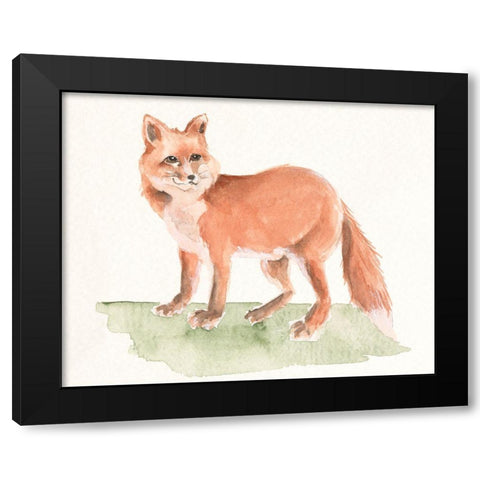 Forest Resident IV Black Modern Wood Framed Art Print with Double Matting by Moore, Regina
