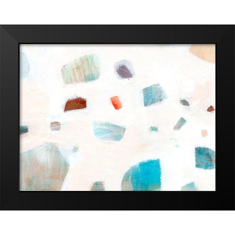 Washed Stone I Black Modern Wood Framed Art Print by Warren, Annie