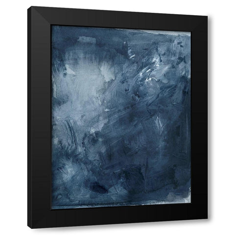 In Too Deep I Black Modern Wood Framed Art Print by Vess, June Erica