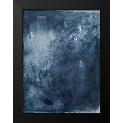In Too Deep I Black Modern Wood Framed Art Print by Vess, June Erica