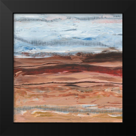 Mars I Black Modern Wood Framed Art Print by Longley, Alicia