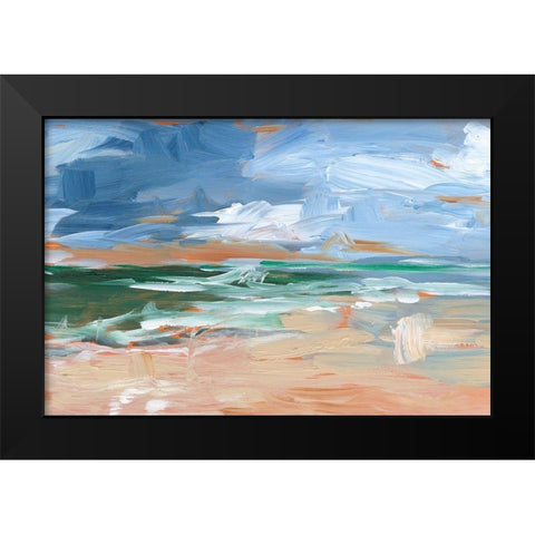 Painters Composition Study II Black Modern Wood Framed Art Print by Harper, Ethan