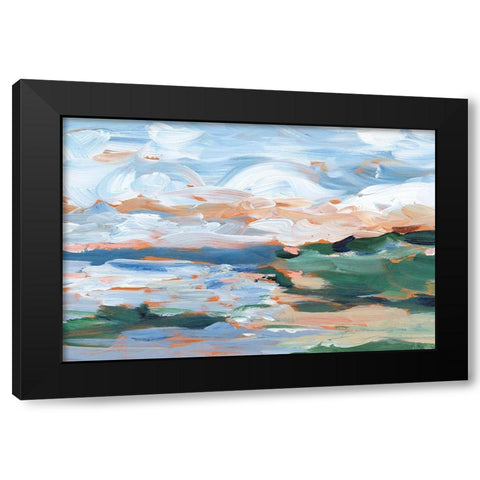 Painters Composition Study IV Black Modern Wood Framed Art Print by Harper, Ethan