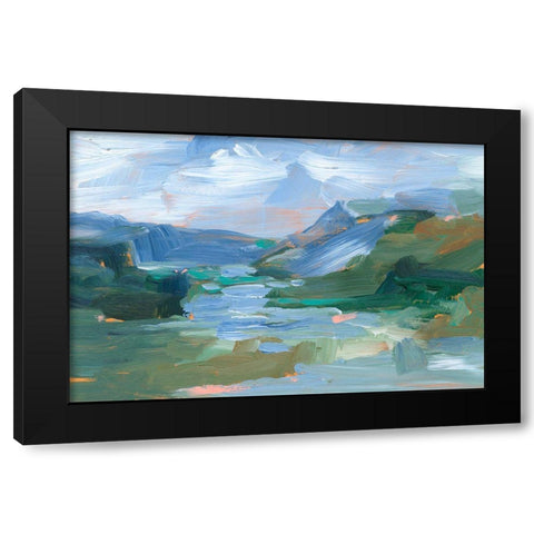 Painters Composition Study VI Black Modern Wood Framed Art Print with Double Matting by Harper, Ethan