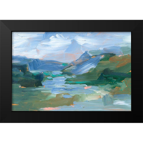 Painters Composition Study VI Black Modern Wood Framed Art Print by Harper, Ethan