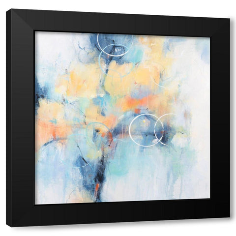 Orb I Black Modern Wood Framed Art Print by OToole, Tim