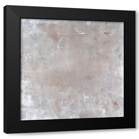 Subtle Texture II Black Modern Wood Framed Art Print with Double Matting by OToole, Tim