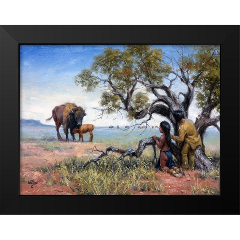 Hope for the Future Black Modern Wood Framed Art Print by Sorenson, Jack
