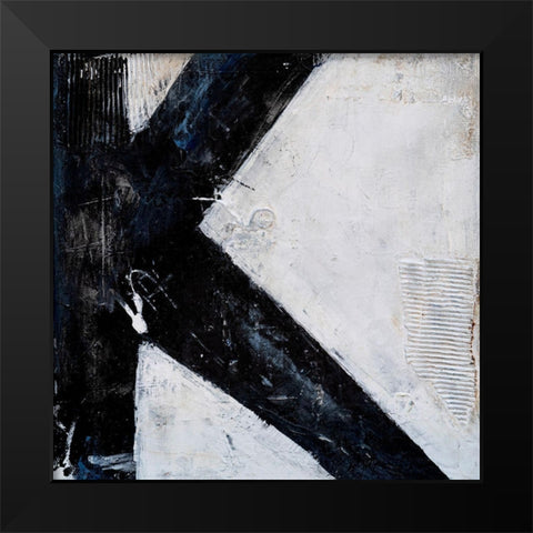 Take II Black Modern Wood Framed Art Print by Ashley, Erin