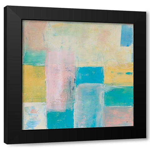 Sweet Vibes Black Modern Wood Framed Art Print by Ashley, Erin