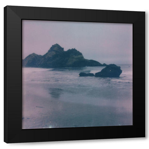 Pfeiffer Beach I Black Modern Wood Framed Art Print by Green, Jacob