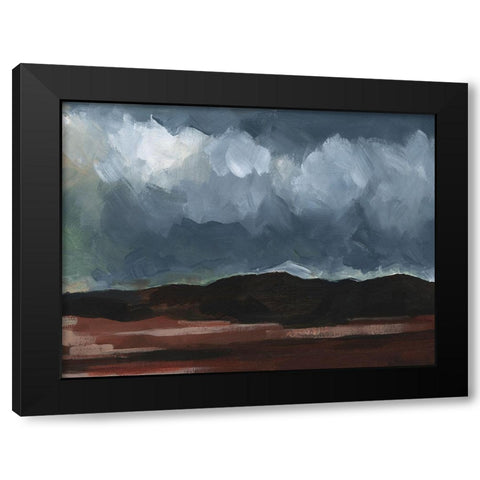 Ash Blue Sky II Black Modern Wood Framed Art Print by Parker, Jennifer Paxton