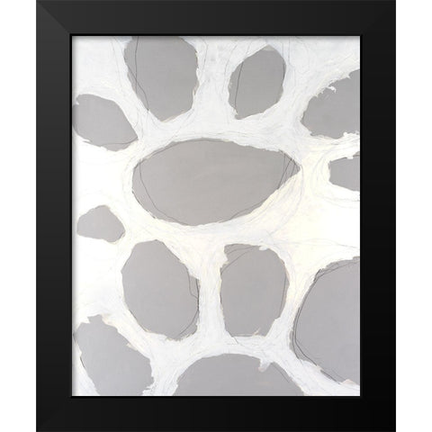 Sublunar I Black Modern Wood Framed Art Print by Willett, Michael