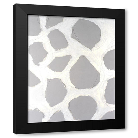Sublunar II Black Modern Wood Framed Art Print by Willett, Michael