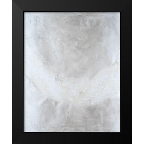 Snowdrift II Black Modern Wood Framed Art Print by Willett, Michael
