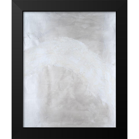 Snowdrift III Black Modern Wood Framed Art Print by Willett, Michael